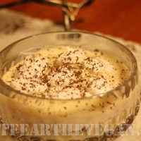 Omi's Rum Pudding with a Nog Twist